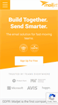 Mobile Screenshot of mailjet.com