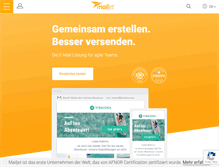 Tablet Screenshot of mailjet.de
